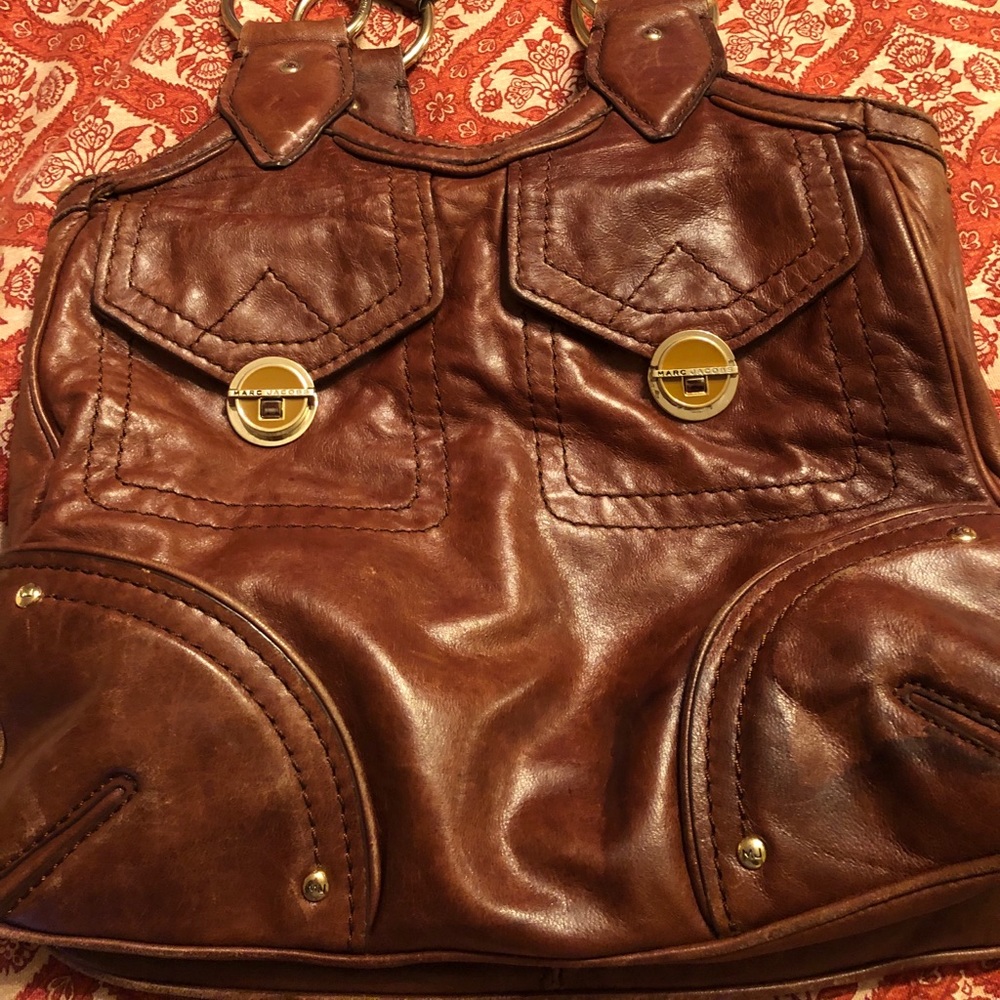 Marc Jacobs vintage genuine leather satchel